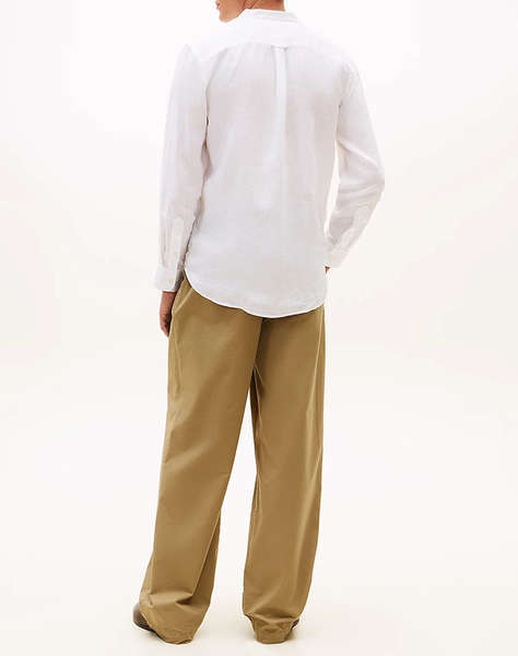 TOMMY HILFIGER PIGMENT DYE MAO COLLAR SHIRT