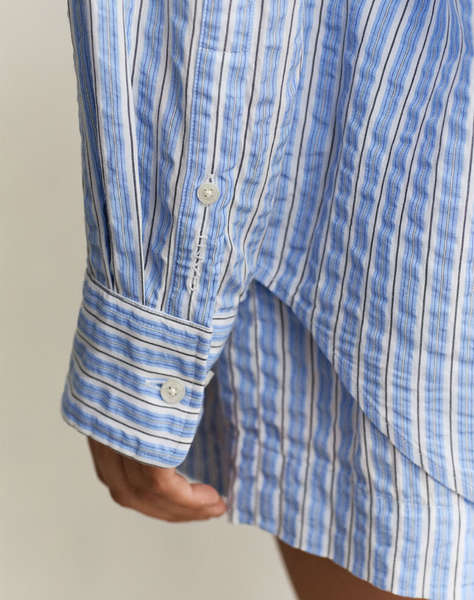 GANT РИЗА ММ REL STRIPE SEERSUCKER BD SHIRT REL STRIPE SEERSUCKER BD SHIRT