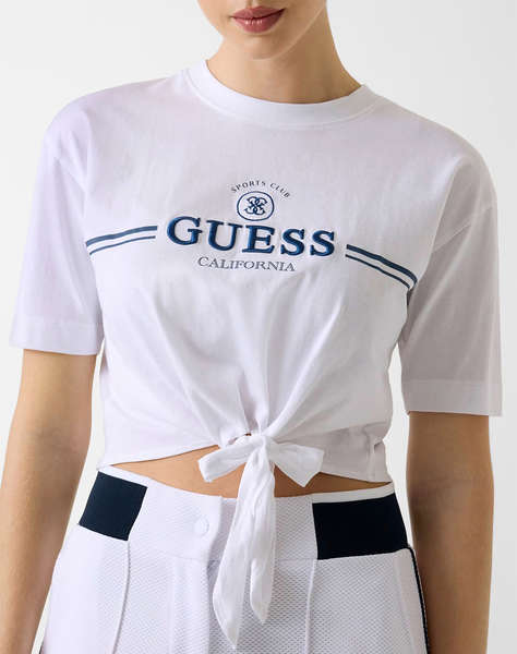 GUESS CN SS BOW T-SHIRT ДАМСКА БЛУЗА