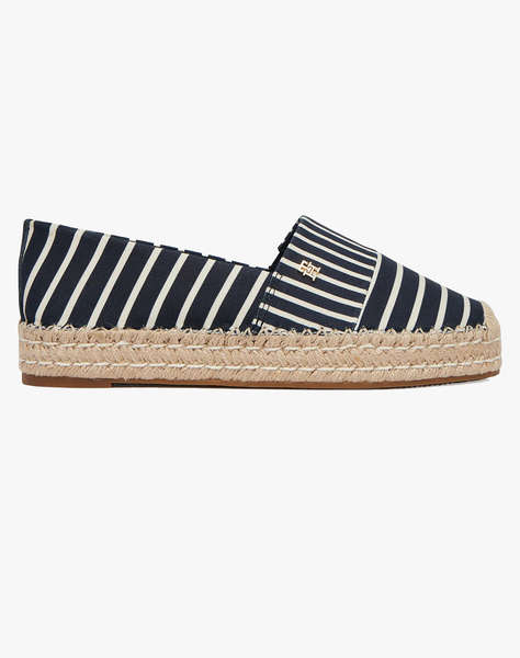 TOMMY HILFIGER TH PLATFORM ESPADRILLE STRIPES