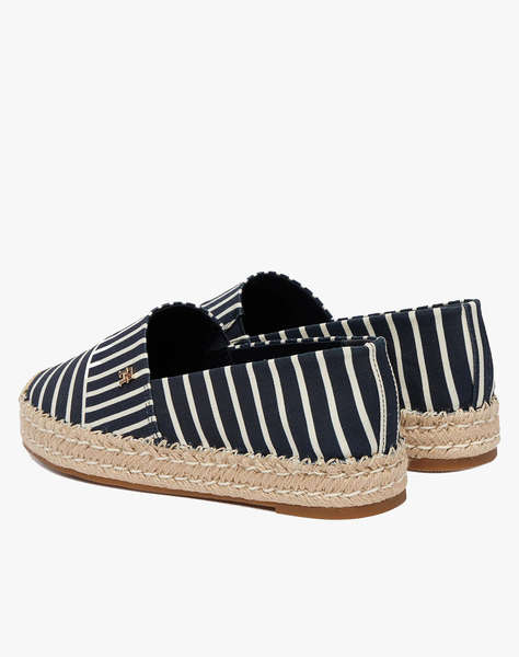 TOMMY HILFIGER TH PLATFORM ESPADRILLE STRIPES