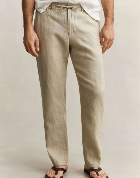 GANT ПАНТАЛОНИ REG LINEN DS PANTS REG LINEN DS PANTS