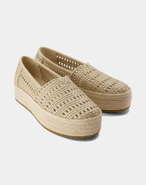 TOMS CHA METL LTHR BASKET WM VALCIA ESP