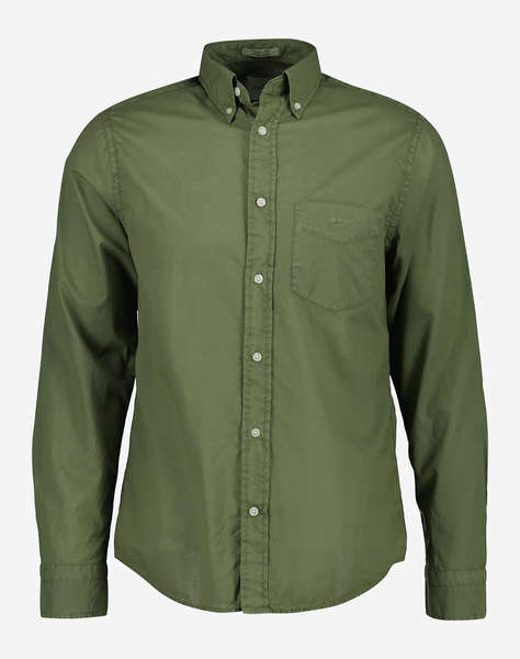 GANT РИЗА ММ REG GMNT DYED COTTON VOILE SHIRT REG GMNT DYED COTTON VOILE SHIRT