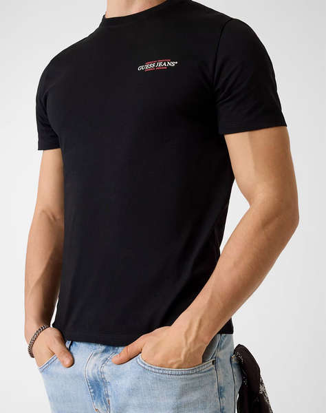 GUESS JEANS GJ SS CN SLIM AMERICAN TR TEE МЪЖКА БЛУЗА