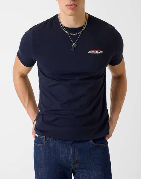 GUESS JEANS GJ SS CN SLIM AMERICAN TR TEE МЪЖКА БЛУЗА