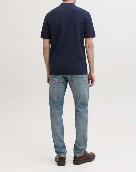 JACK&JONES JPRBLURILEY KNIT POLO SS SN