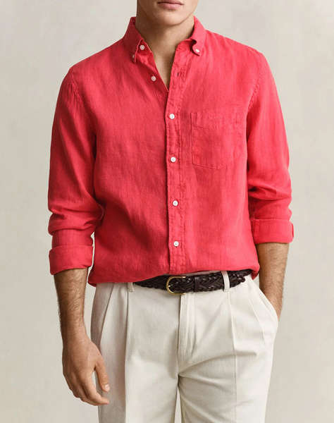 GANT РИЗА ΜΜ REG GMNT DYED LINEN SHIRT