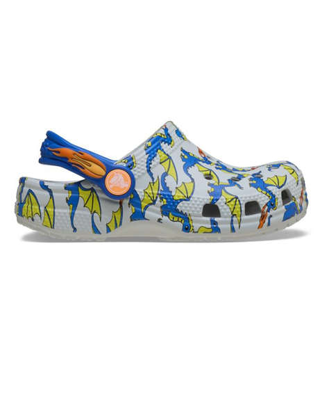 CROCS Classic Dragon Graphic Clog T
