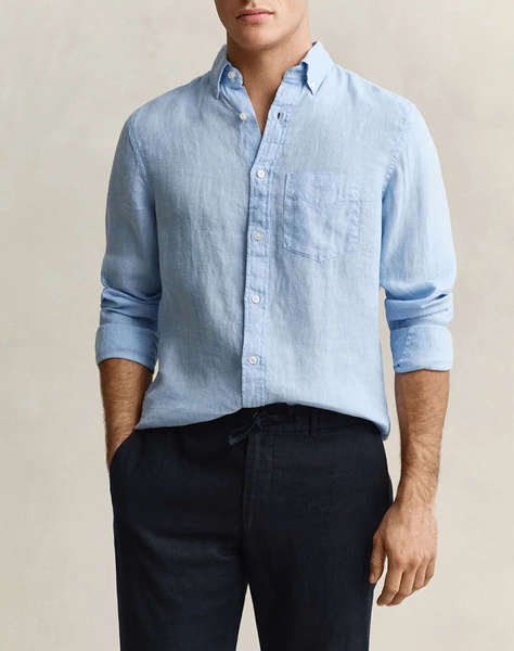 GANT РИЗА ΜΜ REG GMNT DYED LINEN SHIRT