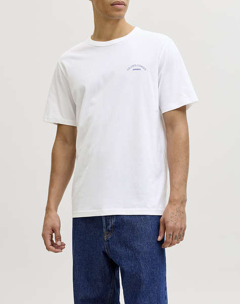 JACK&JONES JJCOLLEGE LOGO TEE SS CREW NECK