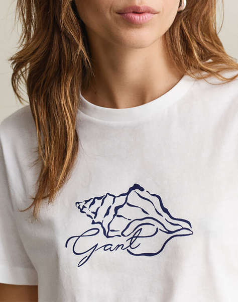 GANT БЛУЗА ΚΜ REG GRAPHIC PRINT SS T-SHIRT
