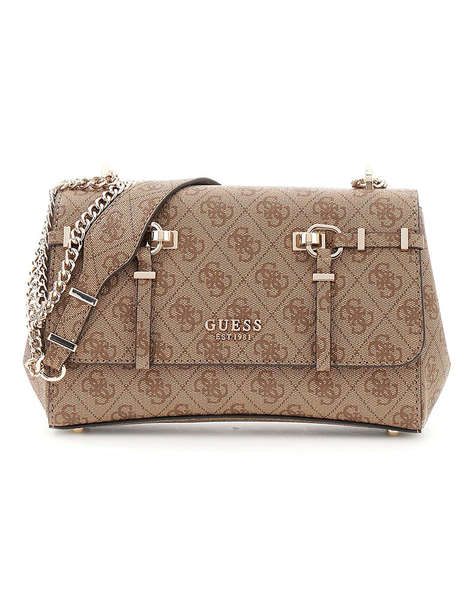 GUESS LEONA LOGO CONVRTBL XBODY FLAP ДАМСКА ЧАНТА