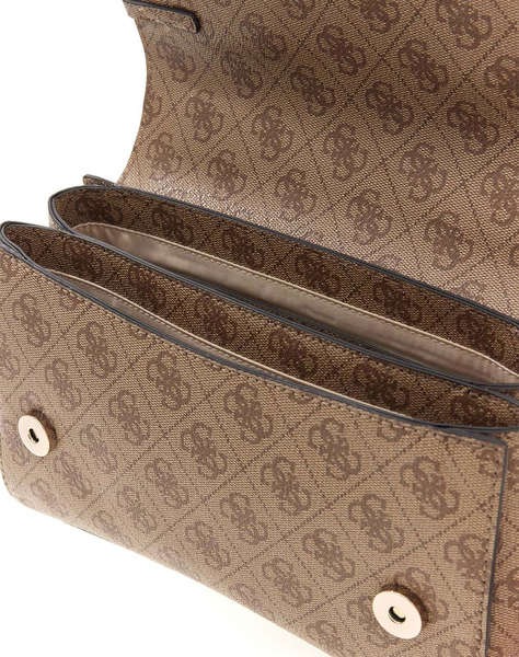 GUESS LEONA LOGO CONVRTBL XBODY FLAP ДАМСКА ЧАНТА