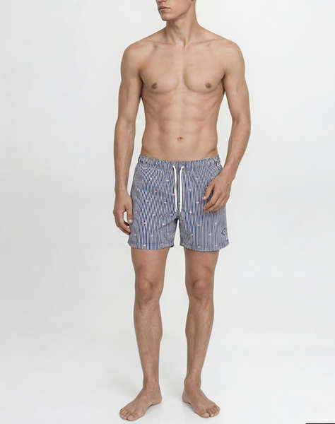 JACK&JONES JPSTMAUI BREEZE MINI STRIPE SWIM SRT SN