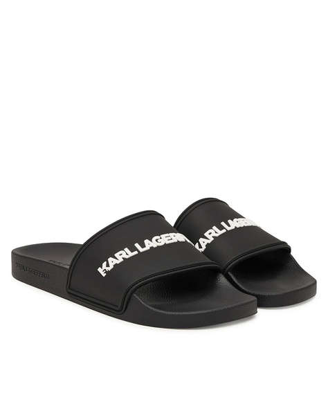 KARL LAGERFELD KONDO II Long Logo Slide