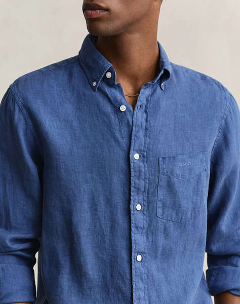 GANT РИЗА ΜΜ REG GMNT DYED LINEN SHIRT