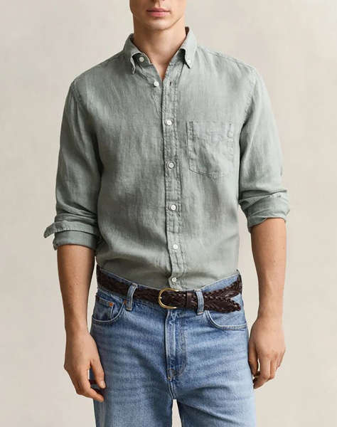 GANT РИЗА ΜΜ REG GMNT DYED LINEN SHIRT