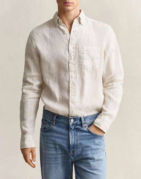 GANT РИЗА ΜΜ REG GMNT DYED LINEN SHIRT