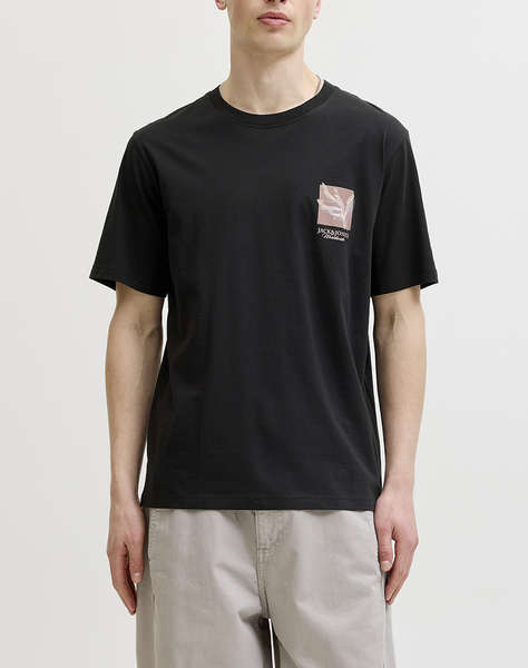 JACK&JONES JORMONTAUK CHESTIE TEE SS CREW NECK FST