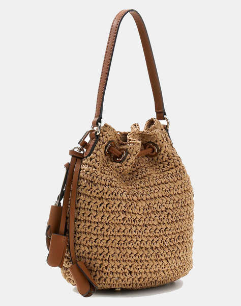 GUESS OFELIA TOP HANDLE BUCKET ДАМСКА ЧАНТА