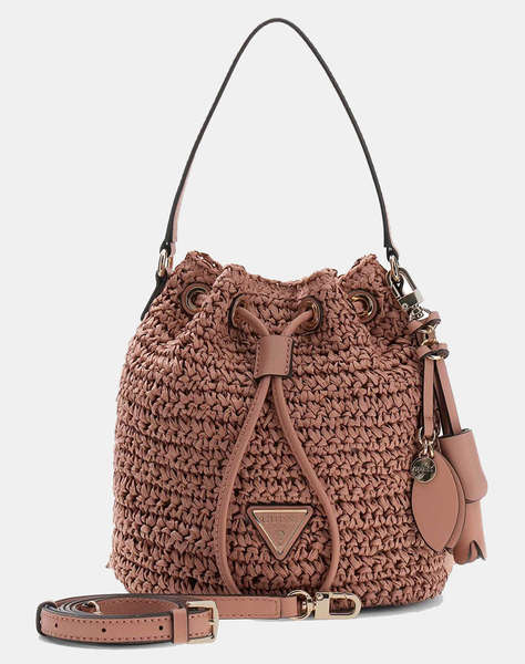 GUESS OFELIA TOP HANDLE BUCKET ДАМСКА ЧАНТА