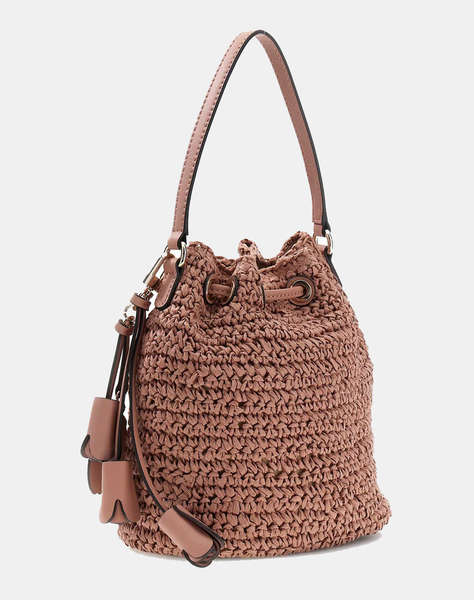 GUESS OFELIA TOP HANDLE BUCKET ДАМСКА ЧАНТА