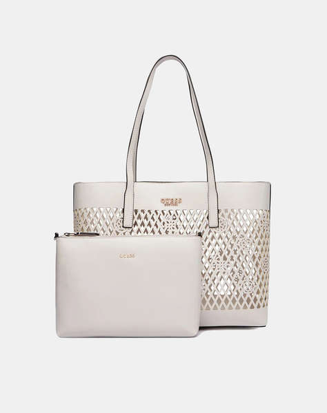 GUESS LETTY 2 IN 1 TOTE ДАМСКА ЧАНТА