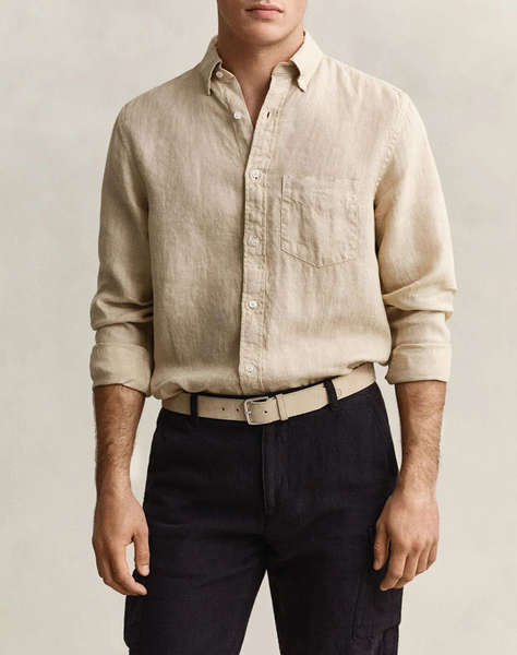 GANT РИЗА ΜΜ REG GMNT DYED LINEN SHIRT