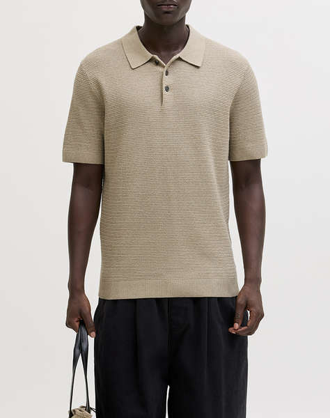 JACK&JONES JPRBLURILEY KNIT POLO SS SN