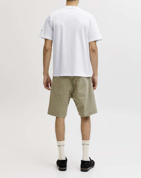 JACK&JONES JORCATSKILLS SQUARE BRANDING TEE SSCN LN