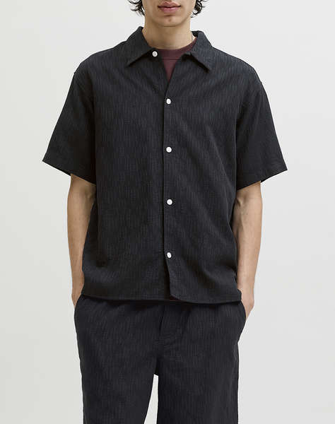 JACK&JONES JORMONTAUK WAVY TEXTURE SHIRT SS SN