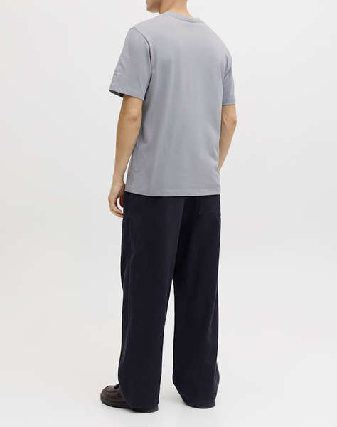 JACK&JONES JORCATSKILLS SQUARE BRANDING TEE SSCN LN