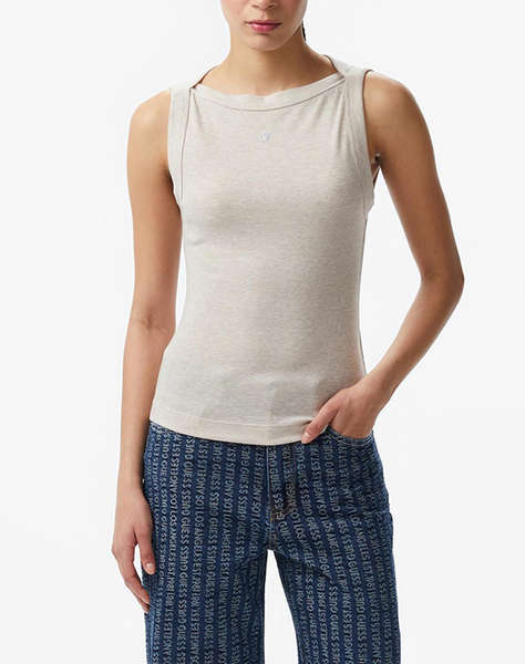 GUESS TINA RIBS TANK TOP ДАМСКА БЛУЗА