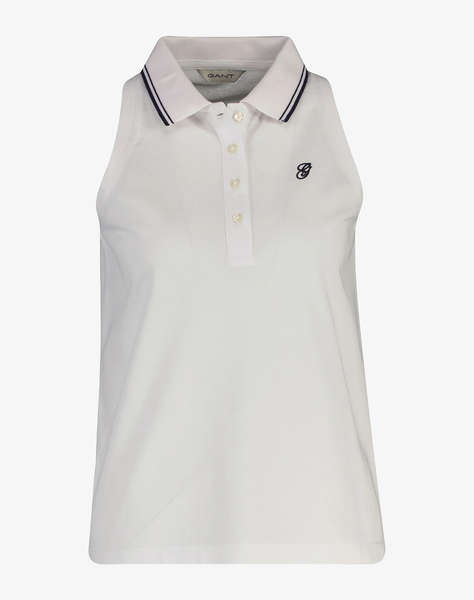 GANT BLOUSE ΧΜ REG SLEEVELESS PIQUE POLO