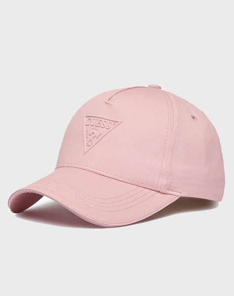 GUESS TRIANGLE LOGO EMBOSSED CAP WOMEN''S ACCESSORIES