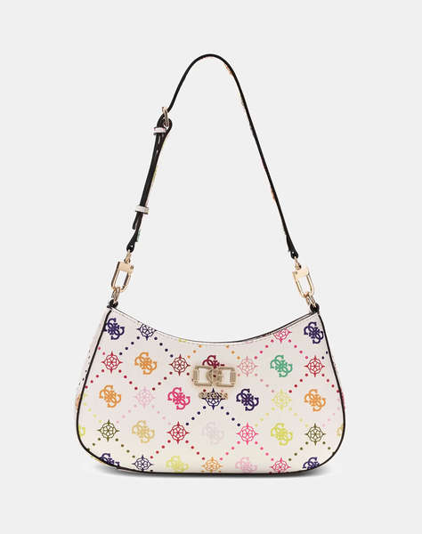 GUESS EMELIE LOGO TOP ZIP SHLDR BAGWOMEN''S BAG