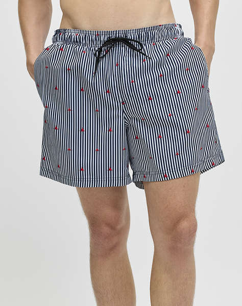 JJREBEL JREBHAWAII SWIM SHORT PRINT
