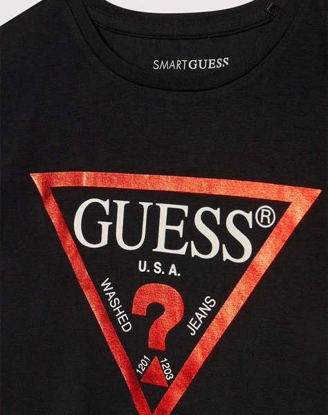GUESS CROPPED SS TSHIRT_CORE БЛУЗА CHILD GIRL