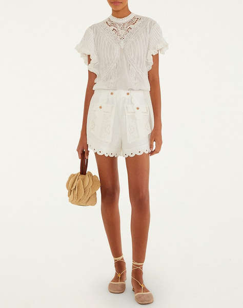 FARM RIO ARTISANAL SHORT OFF-WHITE-OFF-WHITE