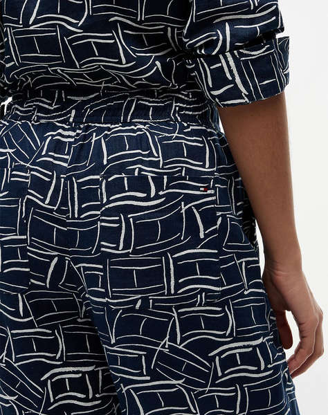 TOMMY HILFIGER ESS LINEN PULL ON PANTS