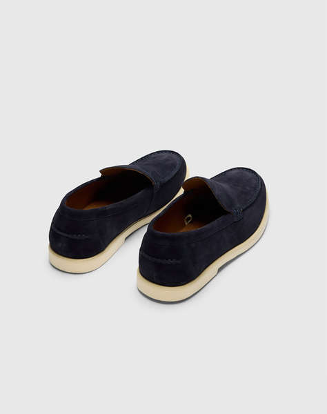 SELECTED SLMOWEN SUEDE CLEAN LOAFER