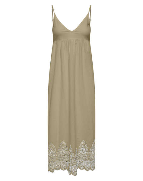 ONLY ONLTULUM EMB LONG STRAP DRESS WVN