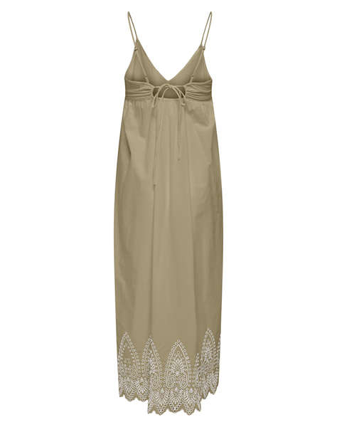 ONLY ONLTULUM EMB LONG STRAP DRESS WVN