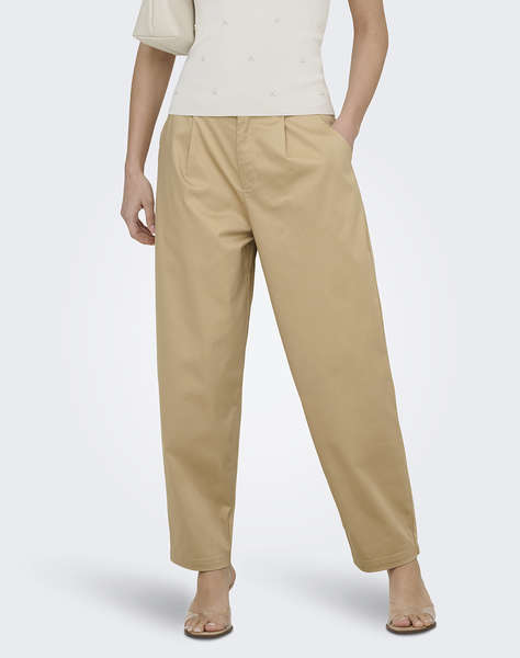 ONLY ONLCASIL HW ANK BARREL CHINO PANT CC PNT