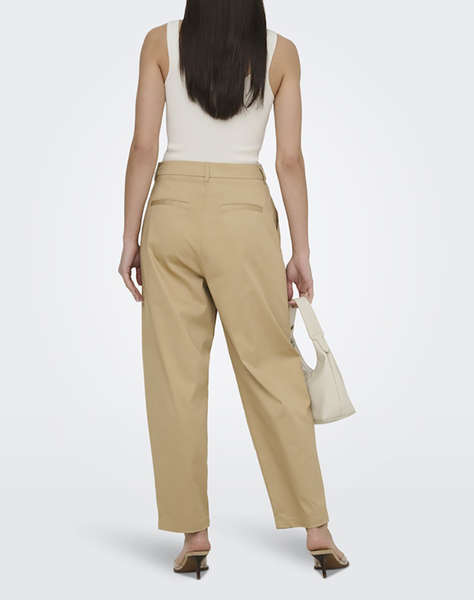 ONLY ONLCASIL HW ANK BARREL CHINO PANT CC PNT