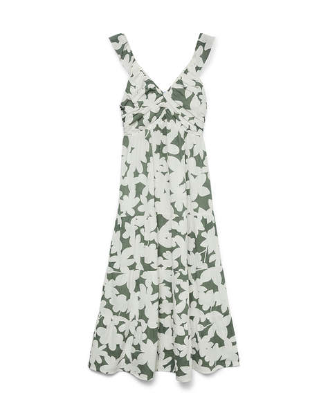 VERO MODA VMDICTHE SL FRILL ANKLE DRESS WVN GA