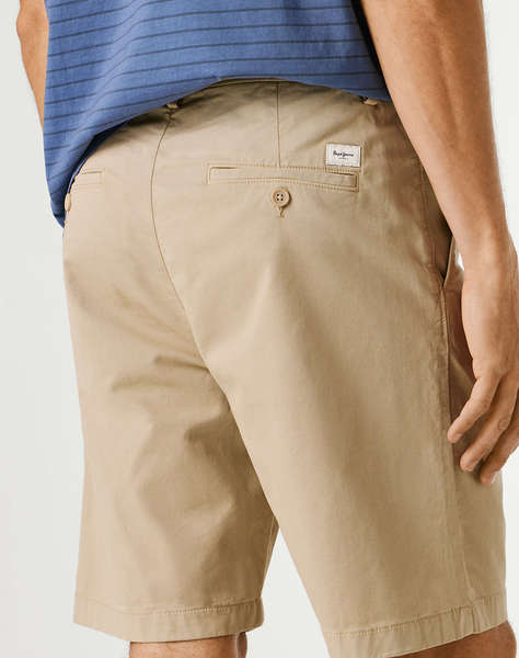 PEPE JEANS ESSENTIALS REGULAR CHINO SHORT MEN''S BERMUDA SHORTS