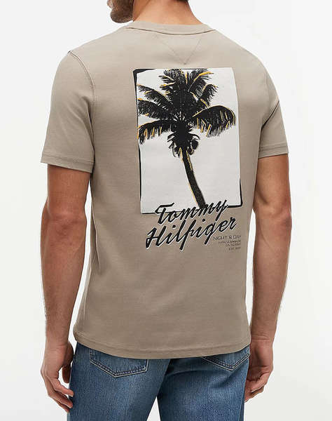 TOMMY HILFIGER PALM PHOTO PRINT TEE