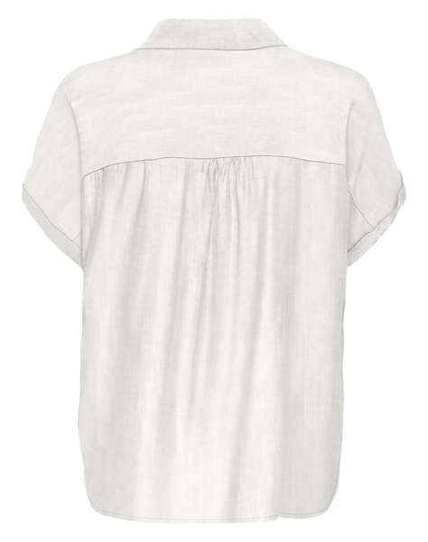 ONLY ONLGIBSI-PUORI SS V-NECK SHIRT WVN